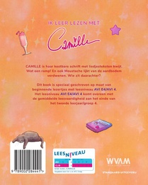 Waar is Moustache? achterzijde