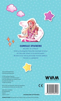 Camille Stickers achterzijde