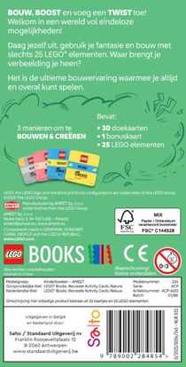 Lego ReCreate Activity Cards: Natuur achterkant