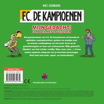 Mijn gedacht! Fanboek met 24 geluiden achterzijde