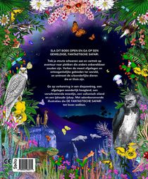 De fantastische safari achterzijde