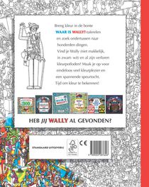 Waar is Wally? Het officiële kleurboek achterzijde