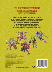 Dino warriors: vriendenboek achterzijde
