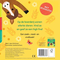 High five! Op de boerderij achterzijde