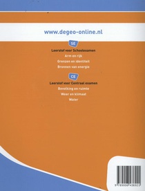 Lesboek 3/4 vmbo-kgt CE achterzijde