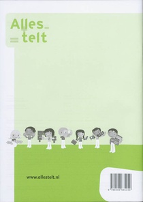 Alles telt 8 toetsboekje maatschrift achterzijde