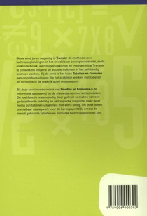 Tabellen en formules achterzijde