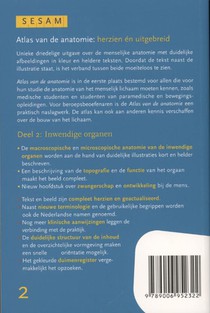 Sesam Atlas van de anatomie achterzijde