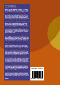 Handboek Mediation achterzijde