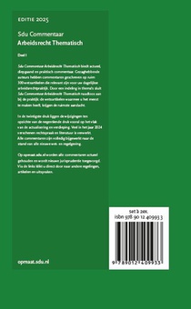 Arbeidsrecht Thematisch (set 2 delen) achterzijde