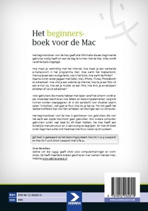 Het beginnersboek voor de Mac achterzijde