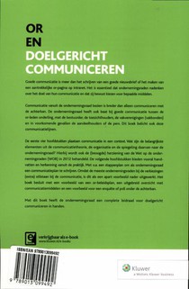 OR en doelgericht communiceren achterzijde