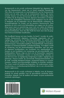 Bestuursrecht in de sociale rechtsstaat achterzijde