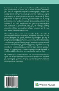 Bestuursrecht in de sociale rechtsstaat Band 2 achterzijde