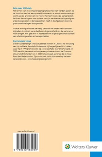 Arbeidsongevallen en beroepsziekten achterzijde