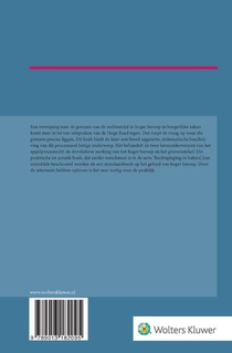 De grenzen van de rechtsstrijd in hoger beroep in burgerlijke zaken achterzijde