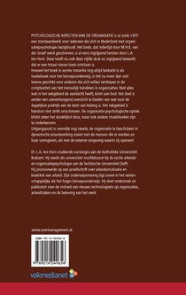 Psychologische aspecten van de organisatie achterzijde