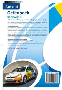 Oefenboek Rijbewijs B achterzijde