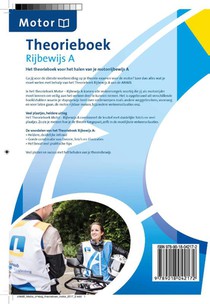 Theorieboek Rijbewijs A achterzijde