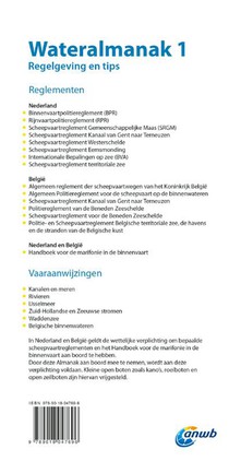 Wateralmanak achterzijde