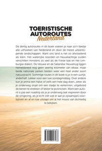 Toeristische autoroutes Nederland achterzijde