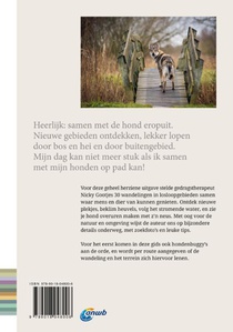 Wandelen met je hond achterzijde