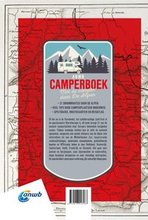 ANWB Camperboek de Alpen achterzijde