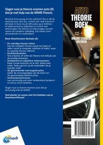 Auto Theorieboek B achterzijde