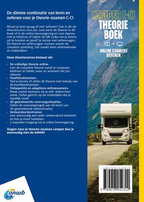 Camper C -C1 theorieboek achterzijde