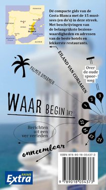 Costa Blanca achterzijde
