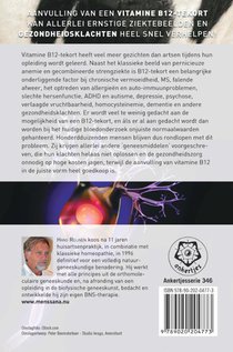 Vitamine B12-tekort achterzijde