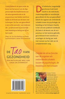 De Tao van gezondheid achterzijde