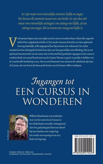 Ingangen tot een cursus in wonderen achterzijde