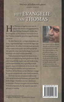 Het Evangelie van Thomas achterzijde