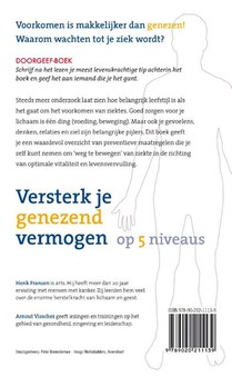 Versterk je genezend vermogen op vijf niveaus achterzijde