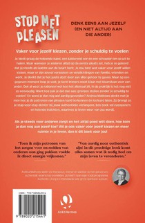 Stop met pleasen achterzijde