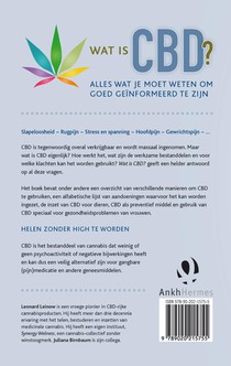 Wat is CBD? achterzijde