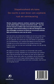 Wakker zijn in de nacht achterzijde