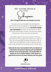 Het kleine boekje voor Schorpioen achterzijde
