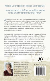 Attitudinal Healing en Een cursus in wonderen achterzijde