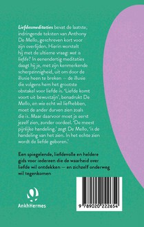 Liefdesmeditaties achterzijde