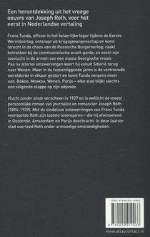 Vlucht zonder einde achterzijde