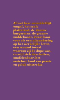 Madame Bovary achterzijde