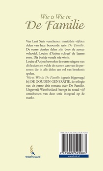 Wie is wie in de familie achterzijde