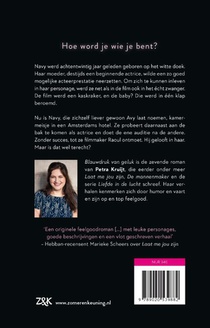 Blauwdruk van geluk achterzijde