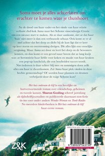 Het huis onderaan de klif achterzijde