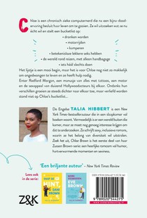 Zoek het uit, Chloe Brown achterzijde