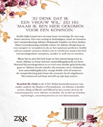 King of battle and blood achterzijde