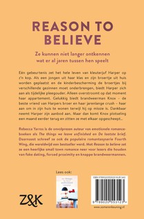 Reason to believe achterzijde