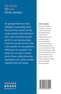 de beste 50 van Stine Jensen achterzijde